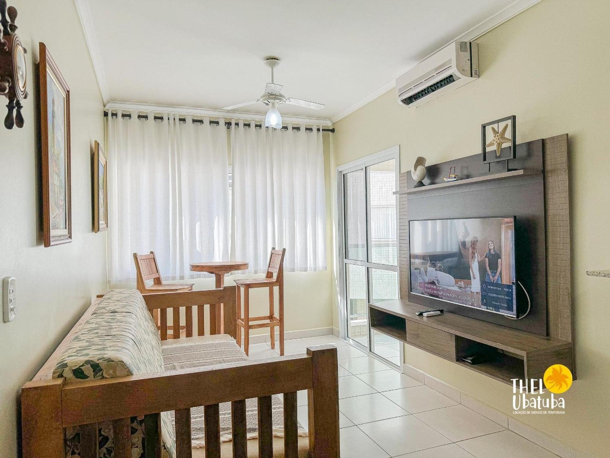 Apartamento Thel - Apto 15/b, Monte Carlo - Grande Ubatuba